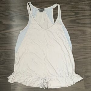 Armani exchange light blue tank top